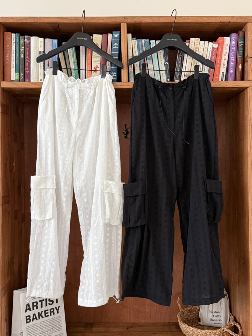 LARCENCICL韓國直郵㊣女士新品職業推薦熱賣25春夏人氣休閑褲LARCENCICL休閑褲