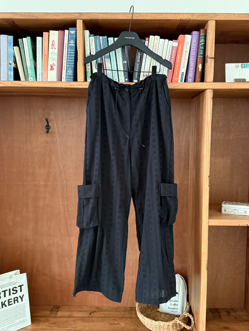 LARCENCICL韓國直郵㊣女士新品職業推薦熱賣25春夏人氣休閑褲LARCENCICL休閑褲圖色2