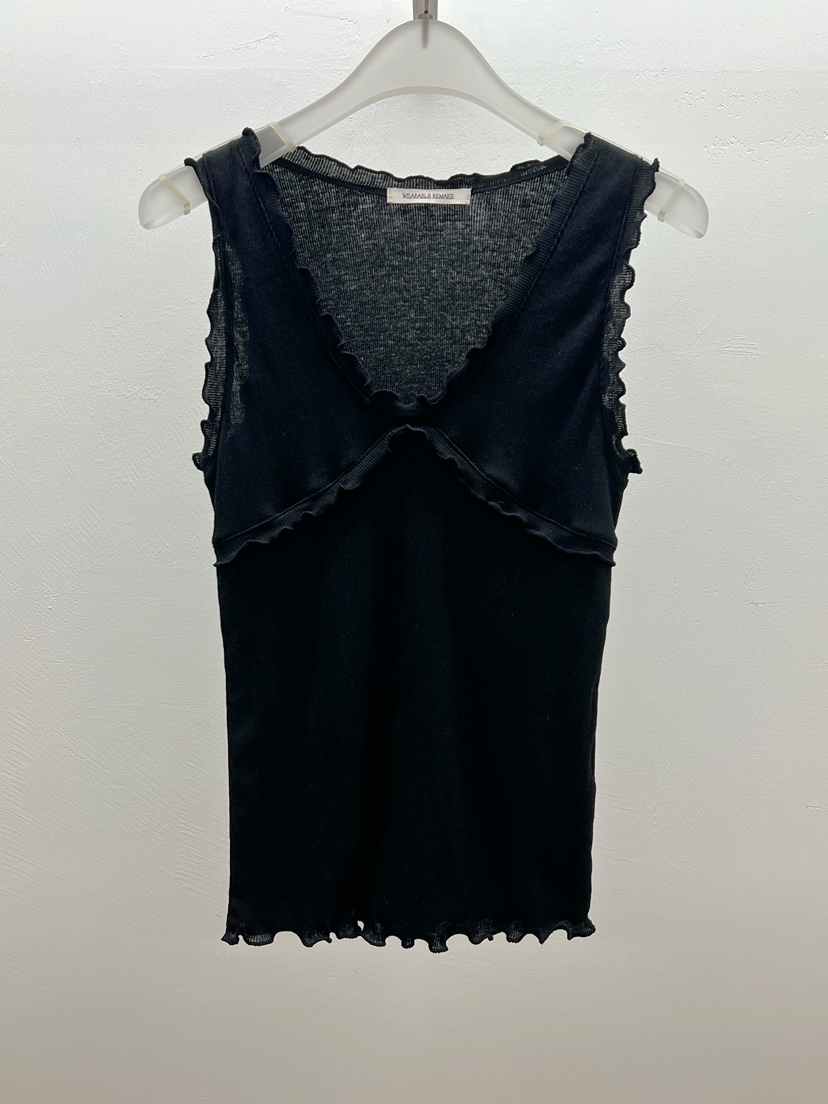 WEARABLE-L東大門㊣實拍女士新款推薦休閑熱賣25春夏吊帶背心WEARABLE吊帶/背心圖色4