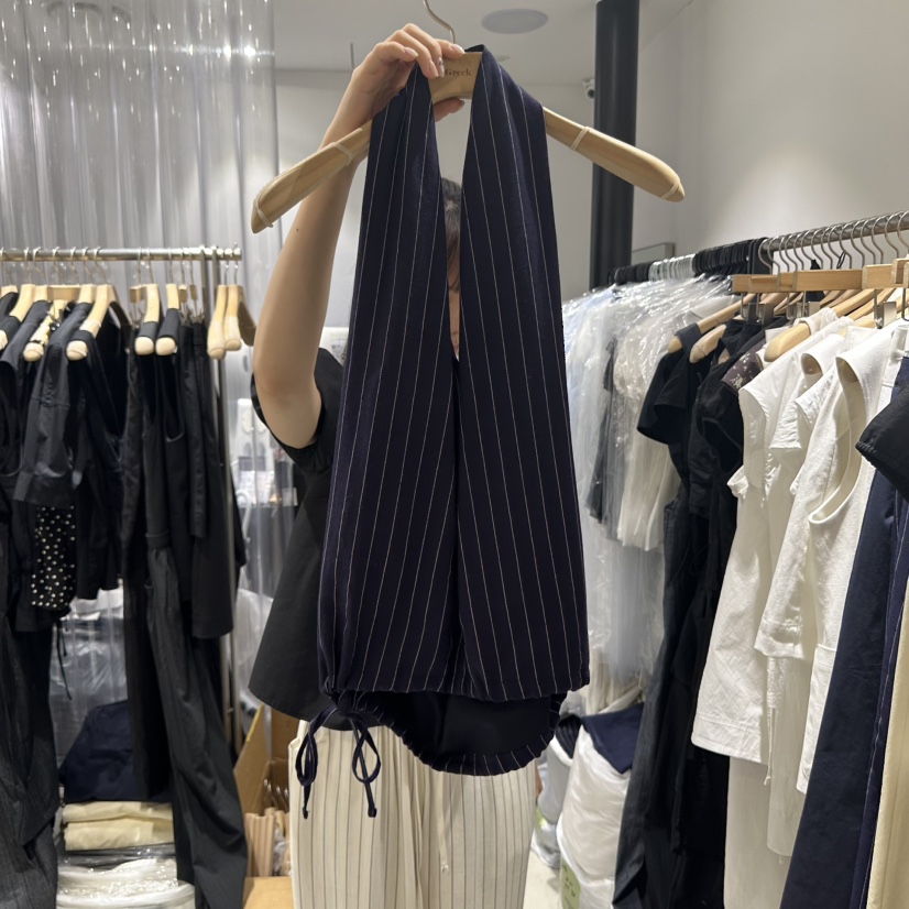 GREEK東大門㊣直郵女士新品推薦真品休閑熱賣時尚吊帶背心亞麻GREEK吊帶/背心圖色2