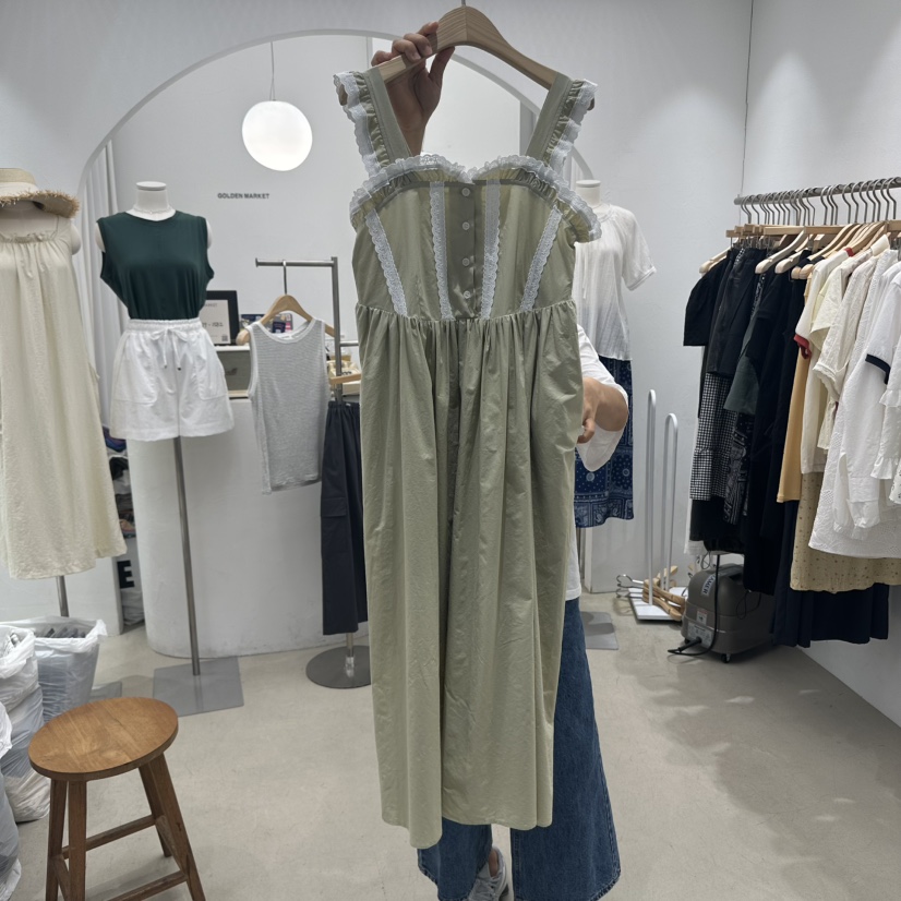 GOLDEN MARKET東大門㊣代購女裝新款人氣推薦熱賣25春夏連衣裙GOLDEN MARKET連衣裙