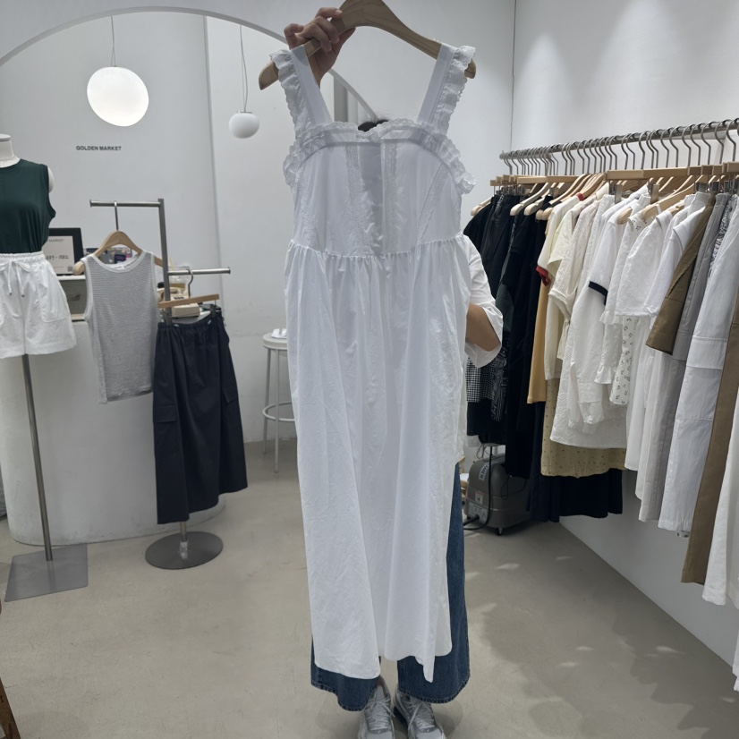 GOLDEN MARKET東大門㊣代購女裝新款人氣推薦熱賣25春夏連衣裙GOLDEN MARKET連衣裙圖色2