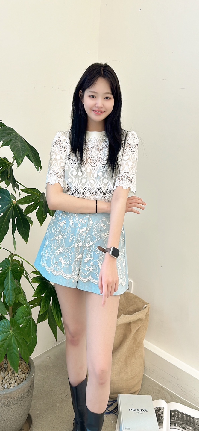 YARD東大門㊣代購女士新品職業真品25春夏休閑人氣襯衫蕾絲衫YARD襯衫/蕾絲衫