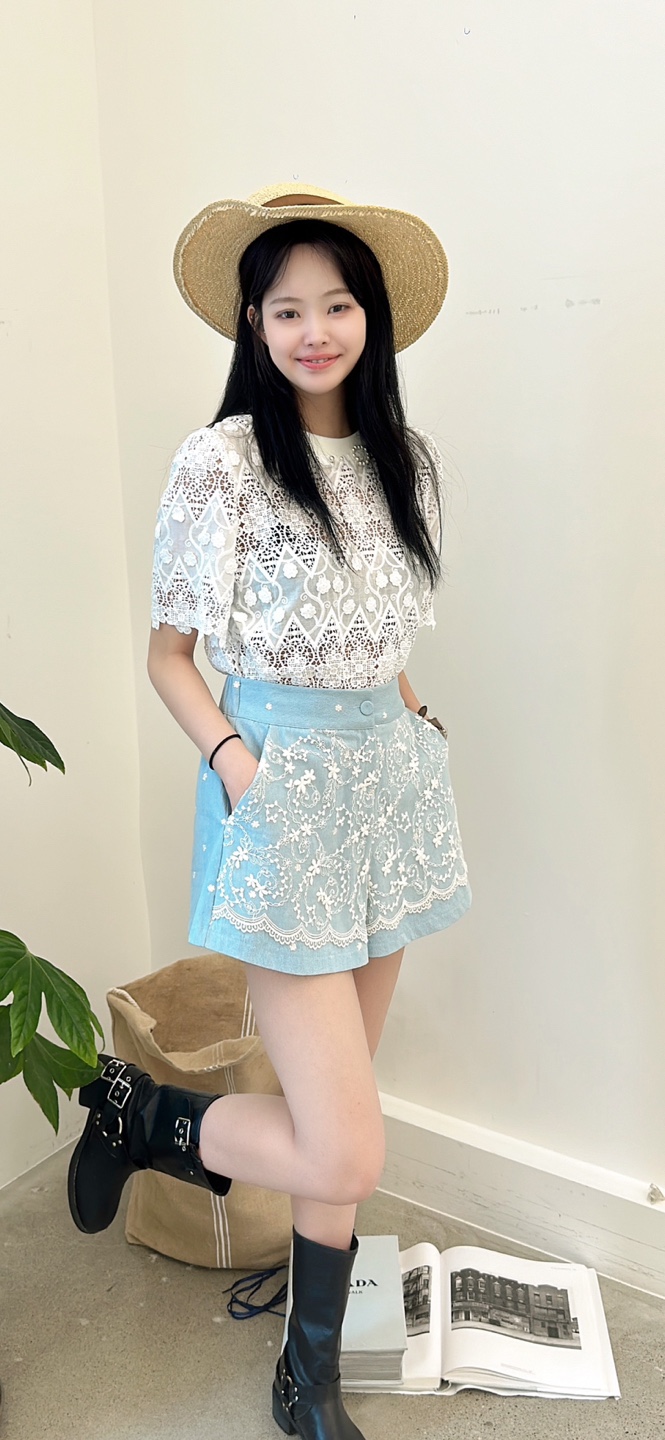 YARD東大門㊣代購女士新品職業真品25春夏休閑人氣襯衫蕾絲衫YARD襯衫/蕾絲衫