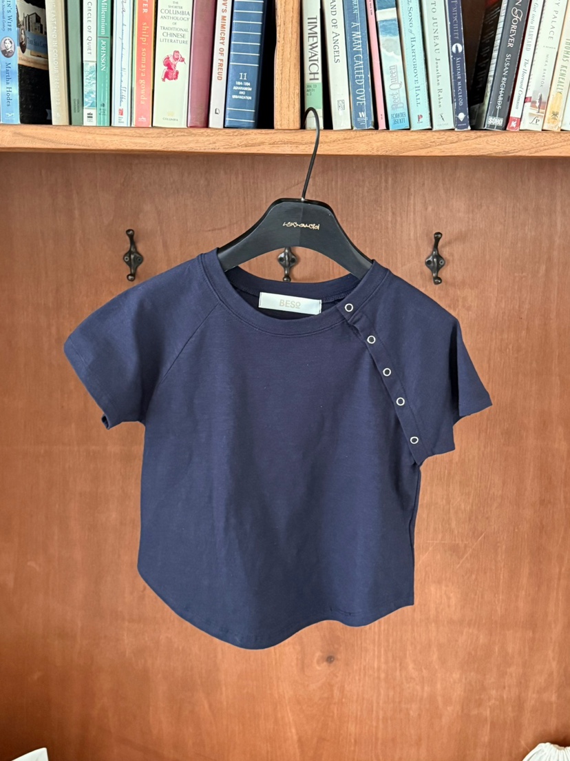 LARCENCICL韓國直郵㊣女裝新品25春夏真品熱賣人氣推薦時尚T恤LARCENCICLT恤圖色2