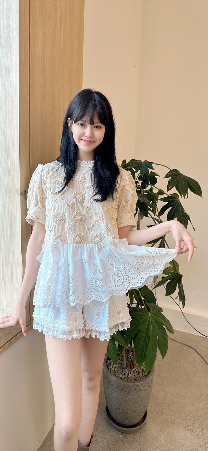 YARD東大門㊣代購女裝新品25春夏人氣推薦熱賣職業襯衫蕾絲衫YARD襯衫/蕾絲衫