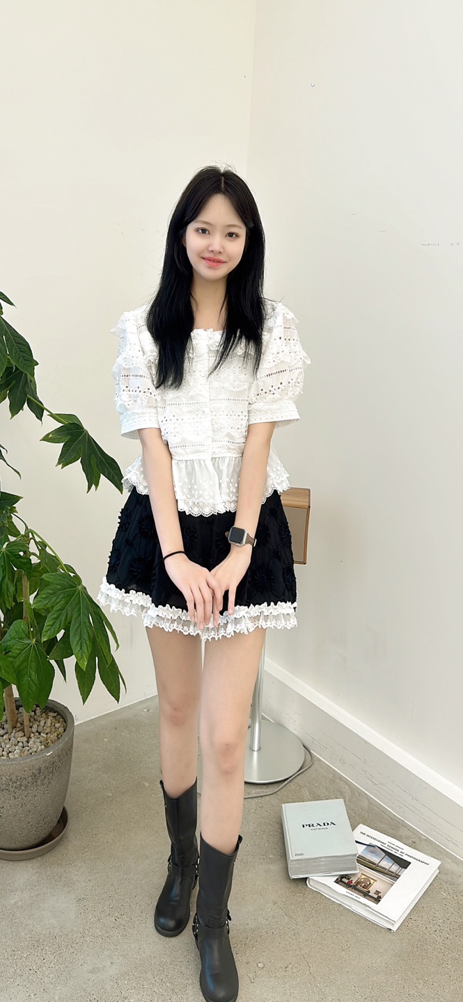 YARD東大門㊣代購女士新品真品推薦熱賣25春夏職業襯衫蕾絲衫YARD襯衫/蕾絲衫