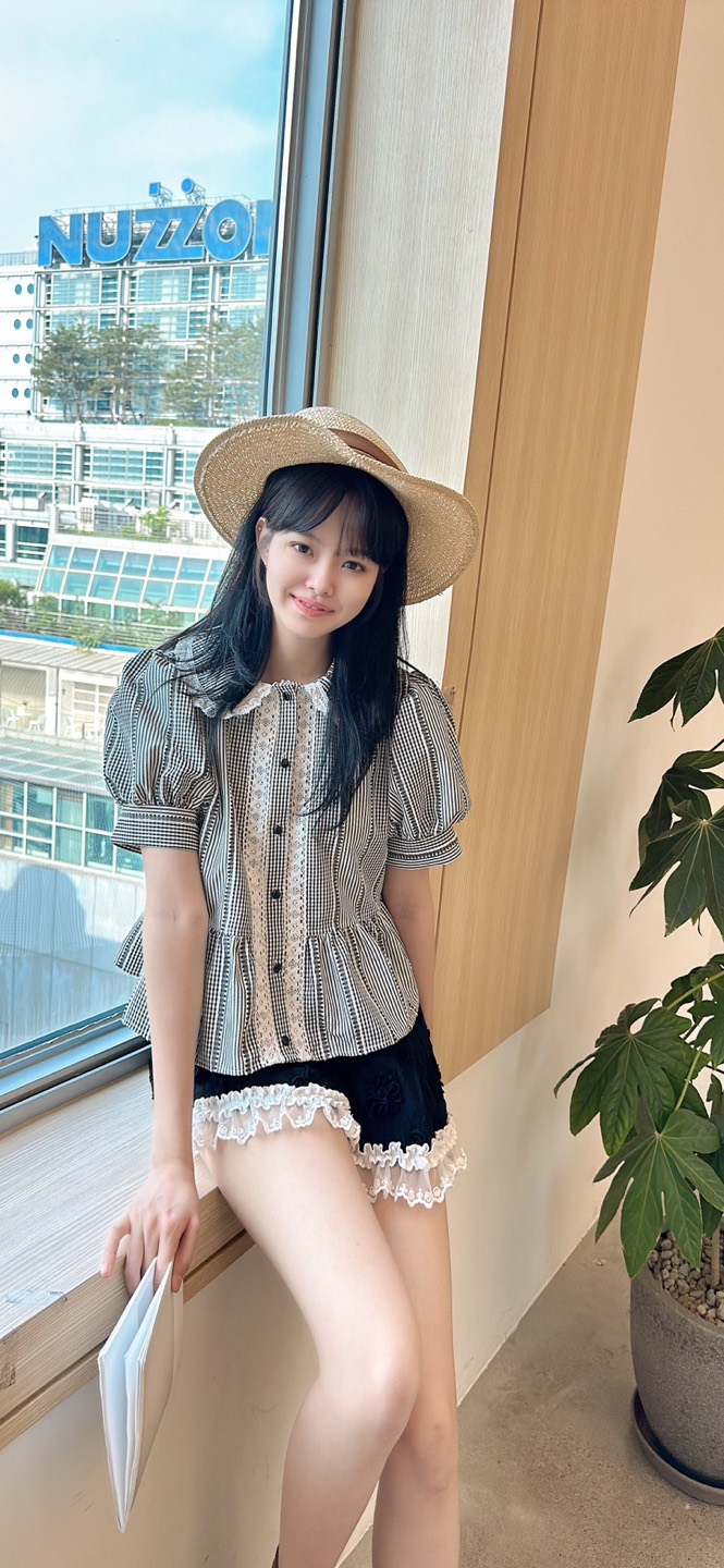 YARD東大門㊣實拍女裝新款休閑真品人氣職業時尚襯衫蕾絲衫YARD襯衫/蕾絲衫
