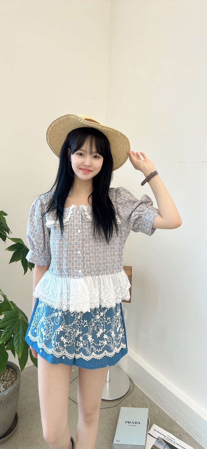 YARD東大門㊣代購女裝新品職業時尚熱賣人氣推薦襯衫蕾絲衫YARD襯衫/蕾絲衫