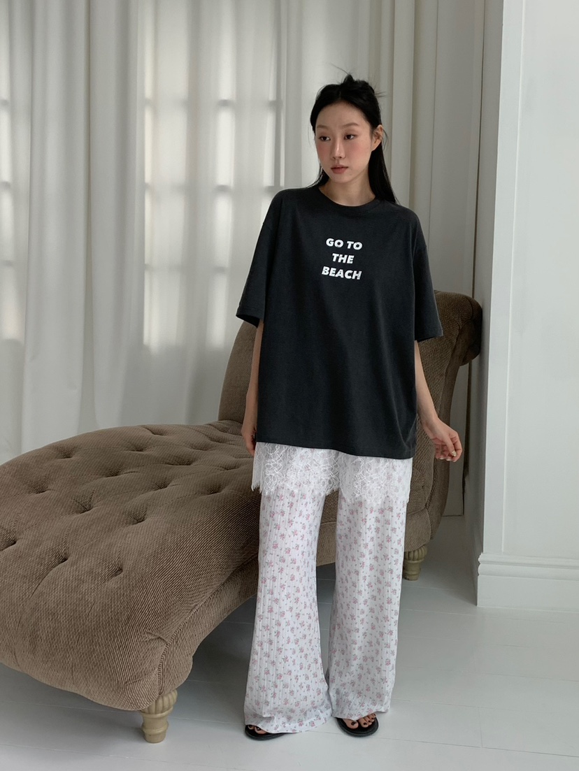 LOVE MY SANTA韓國直郵㊣女裝新款熱賣時尚真品25春夏休閑褲Santa/LOVE MY SANTA休閑褲