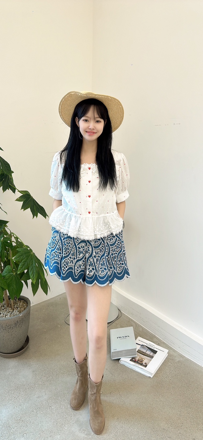 YARD東大門㊣代購女士新款休閑熱賣25春夏職業推薦襯衫蕾絲衫YARD襯衫/蕾絲衫