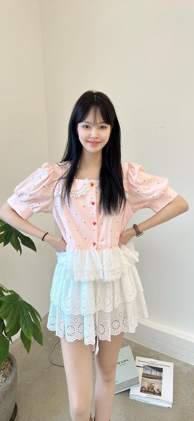 YARD東大門㊣代購女士新款休閑熱賣25春夏職業推薦襯衫蕾絲衫YARD襯衫/蕾絲衫