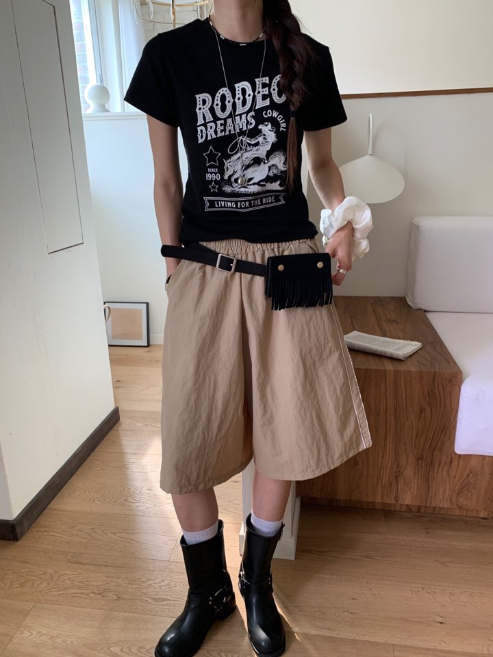 MORE THAN-P韓國直郵㊣女士新款真品熱賣休閑時尚推薦短褲MORE THAN短褲