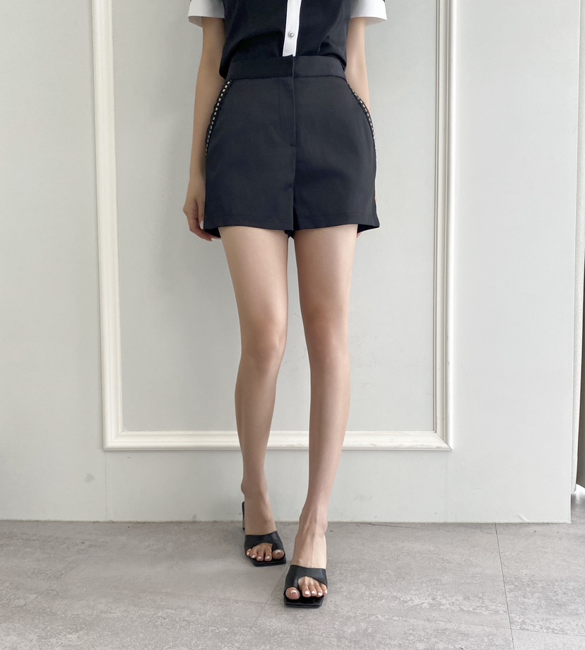 CLOTH東大門㊣直郵女士新款職業休閑時尚真品熱賣推薦25春夏短褲CLOTH短褲圖色2