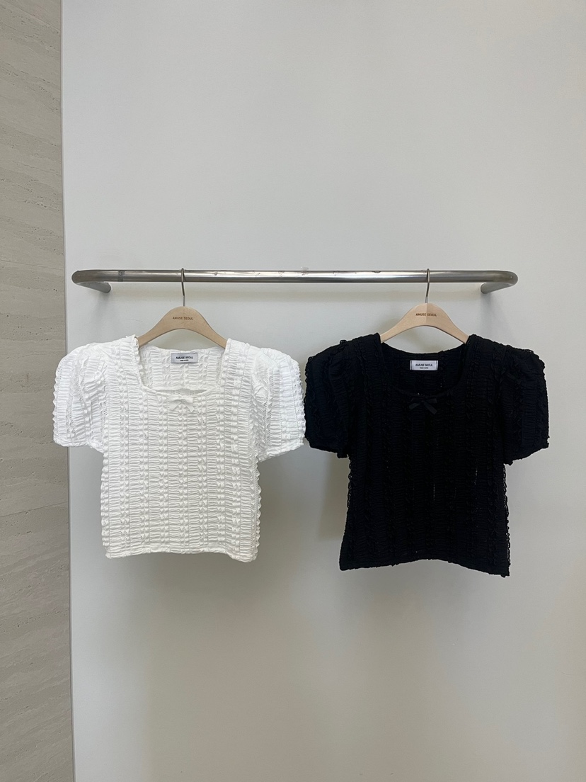 AMUSE SEOUL韓國直郵㊣女士新品休閑人氣推薦25春夏襯衫蕾絲衫AMUSE SEOUL襯衫/蕾絲衫