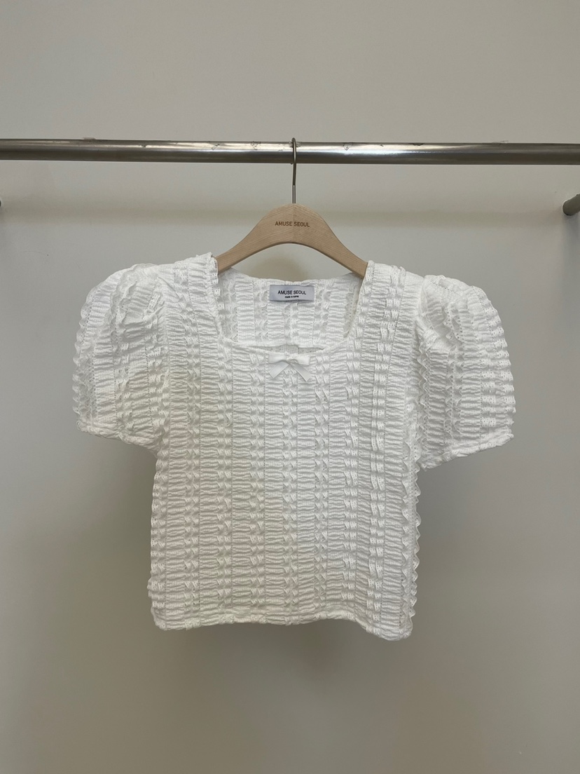 AMUSE SEOUL韓國直郵㊣女士新品休閑人氣推薦25春夏襯衫蕾絲衫AMUSE SEOUL襯衫/蕾絲衫
