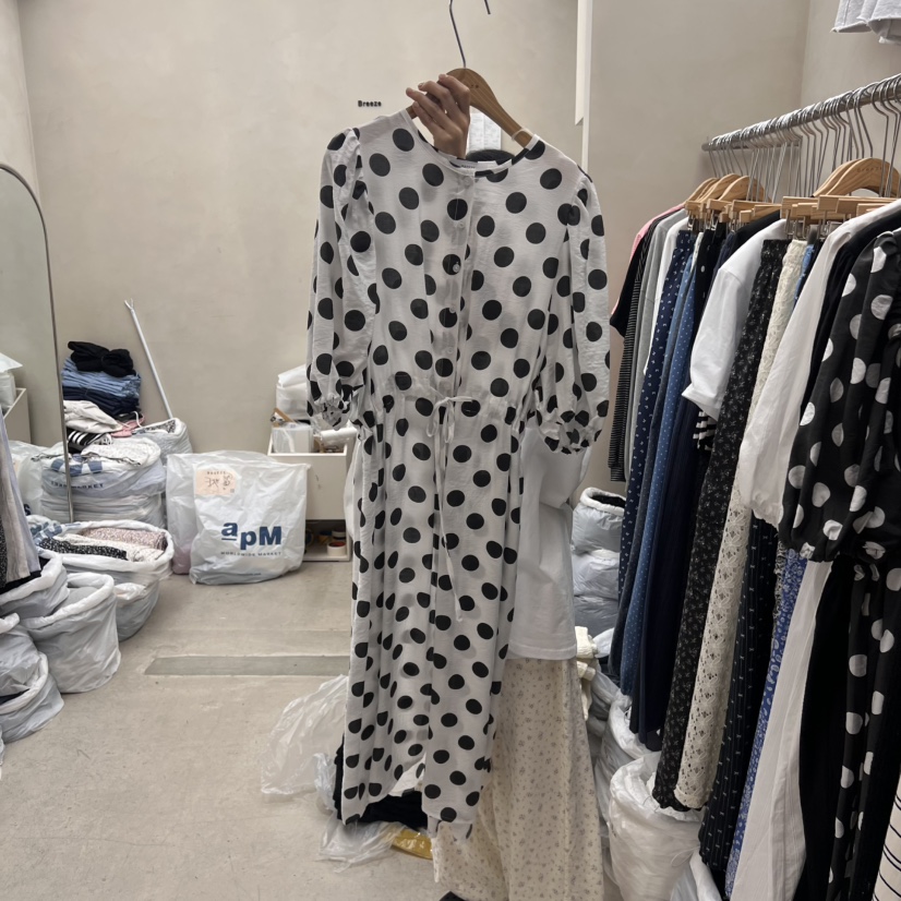 BREEZE東大門㊣實拍女士新品時尚25春夏推薦真品職業連衣裙BREEZE連衣裙