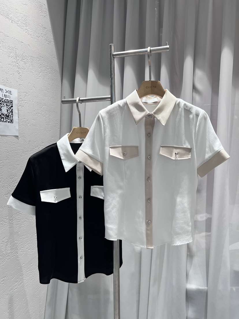 CLOTH韓國直郵㊣女士新款真品休閑職業人氣推薦熱賣襯衫蕾絲衫CLOTH襯衫/蕾絲衫