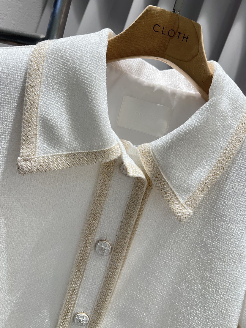 CLOTH韓國直郵㊣女裝新品25春夏熱賣真品推薦襯衫蕾絲衫花呢CLOTH襯衫/蕾絲衫