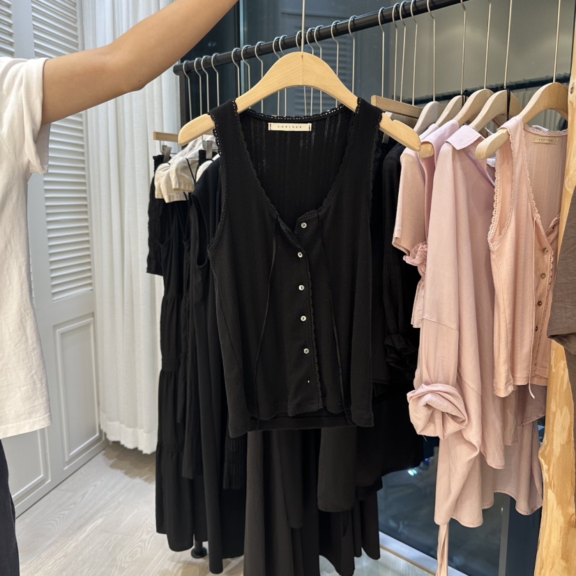 COPINER東大門㊣直郵女裝新款熱賣25春夏推薦休閑真品吊帶背心COPINER吊帶/背心圖色4