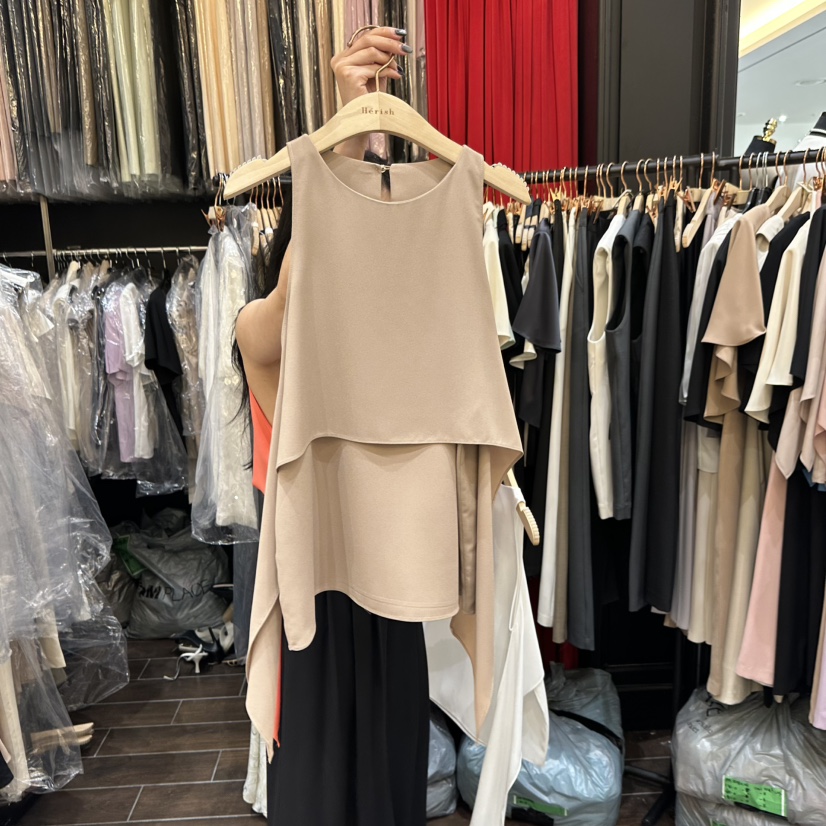 HERISH-HAUTE東大門㊣代購女裝新款熱賣人氣25春夏吊帶背心HERISH-HAUTE吊帶/背心圖色4