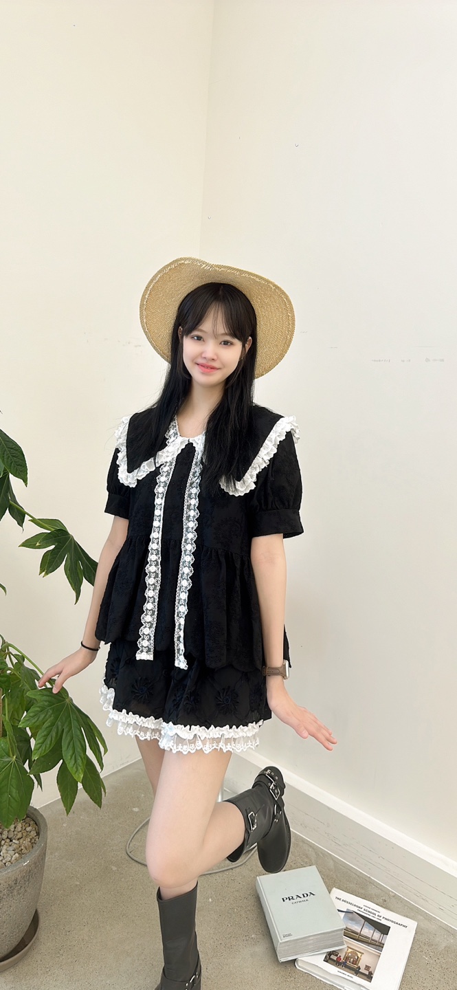 YARD東大門㊣實拍女裝新品時尚真品休閑職業25春夏襯衫蕾絲衫YARD襯衫/蕾絲衫