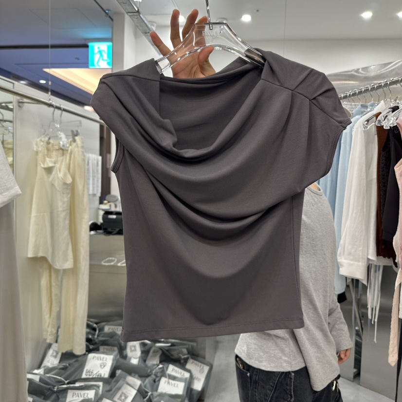 PAVEL東大門㊣代購女士新款25春夏推薦人氣休閑時尚吊帶背心PAVEL吊帶/背心圖色4