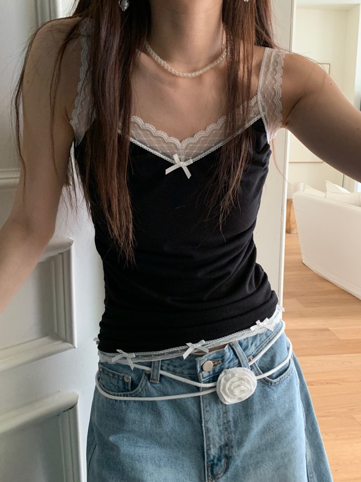MORE THAN-P東大門㊣實拍女士新品職業休閑推薦人氣吊帶背心MORE THAN吊帶/背心