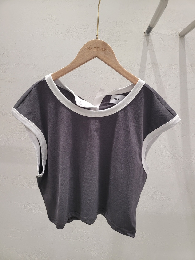 THE OTHER東大門㊣實拍女士新品熱賣25春夏職業時尚吊帶背心THE OTHER吊帶/背心