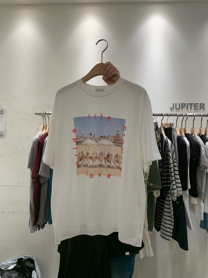 JUPITER東大門㊣實拍女士新款時尚推薦熱賣真品休閑25春夏T恤JUPITERT恤