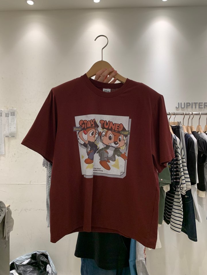 JUPITER東大門㊣代購女裝新品25春夏熱賣人氣真品時尚職業T恤JUPITERT恤圖色2