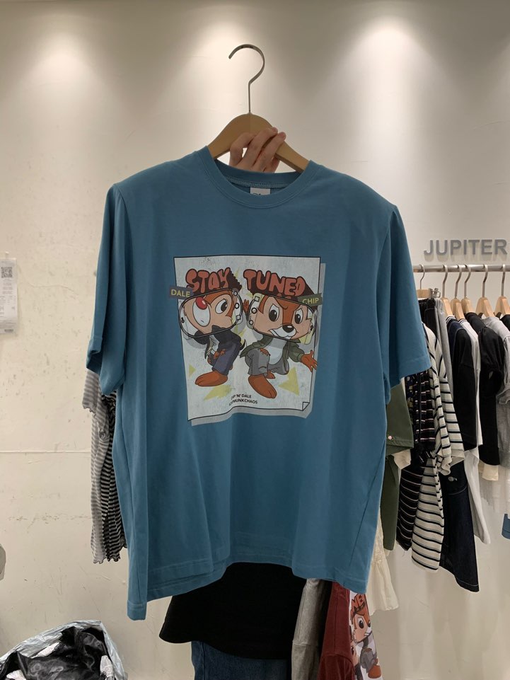 JUPITER東大門㊣代購女裝新品25春夏熱賣人氣真品時尚職業T恤JUPITERT恤圖色3
