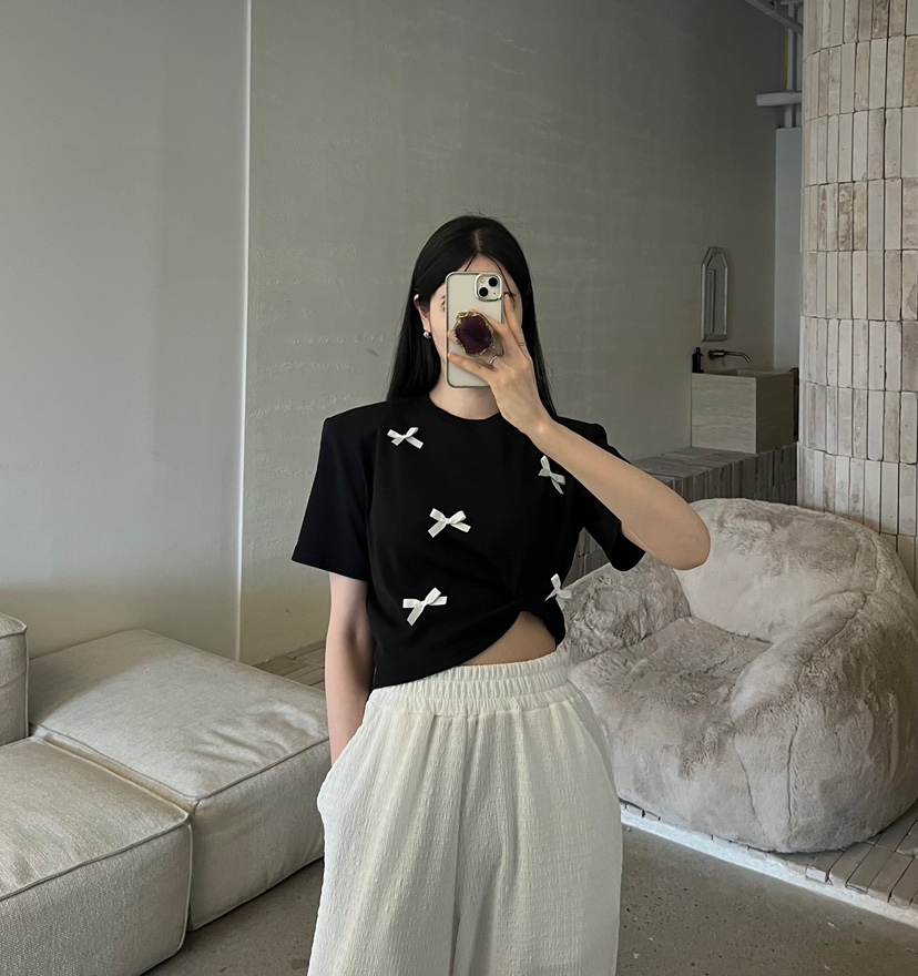 AMUSE SEOUL東大門㊣直郵女士新品推薦25春夏真品休閑人氣T恤AMUSE SEOULT恤