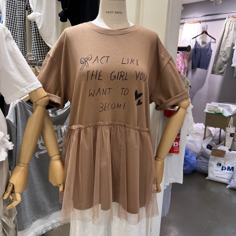 DAISY DRESS韓國直郵㊣女士新品25春夏職業休閑真品時尚T恤DAISY DRESST恤圖色3