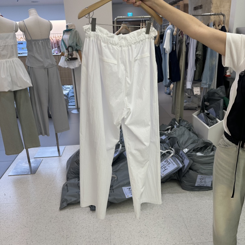 SANDALWOOD東大門㊣實拍女裝新品熱賣職業人氣25春夏休閑褲SANDALWOOD休閑褲