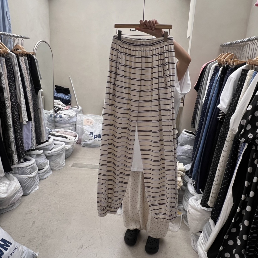 BREEZE韓國代購㊣女士新款熱賣休閑人氣25春夏真品時尚休閑褲BREEZE休閑褲