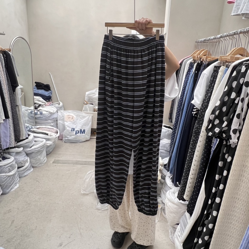BREEZE韓國代購㊣女士新款熱賣休閑人氣25春夏真品時尚休閑褲BREEZE休閑褲圖色2