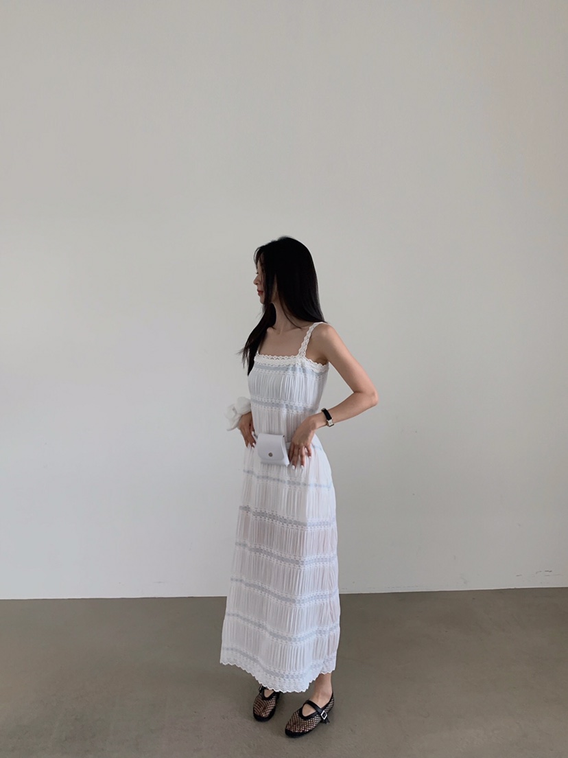 VERANDA韓國直郵㊣女士新款25春夏人氣職業時尚真品休閑連衣裙VERANDA連衣裙
