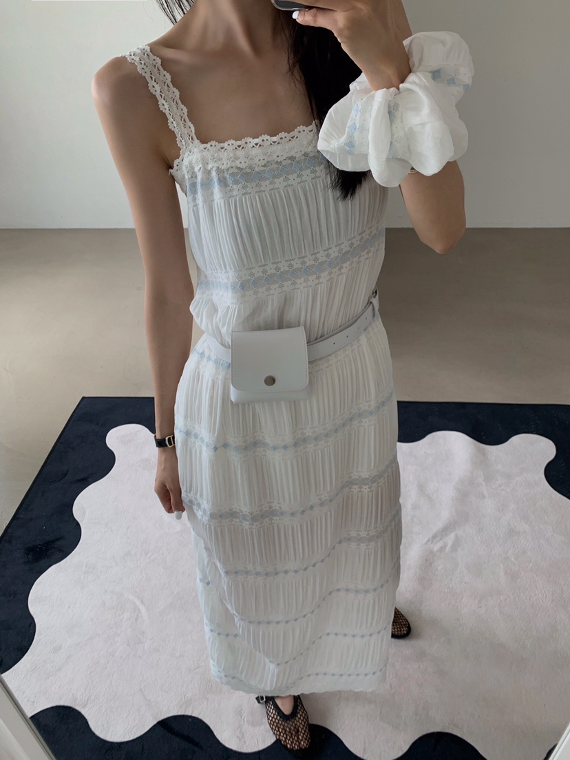 VERANDA韓國直郵㊣女士新款25春夏人氣職業時尚真品休閑連衣裙VERANDA連衣裙