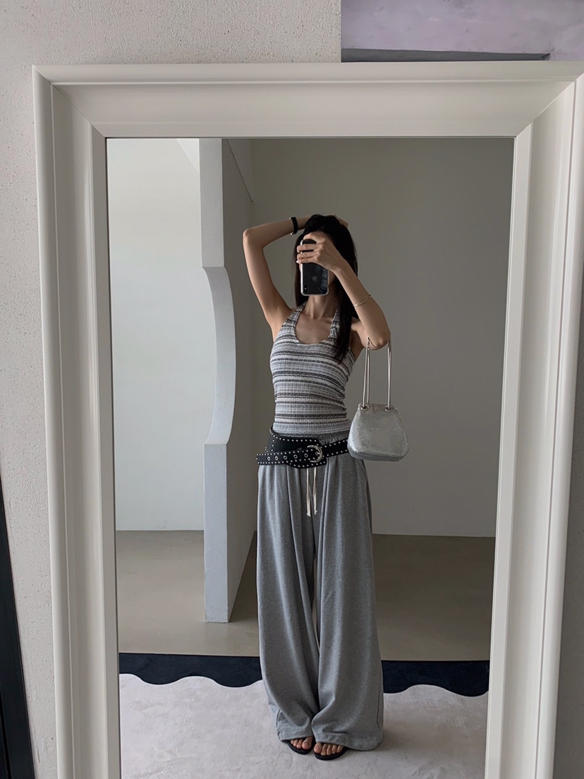 VERANDA韓國代購㊣女士新款職業時尚人氣推薦25春夏吊帶背心VERANDA吊帶/背心