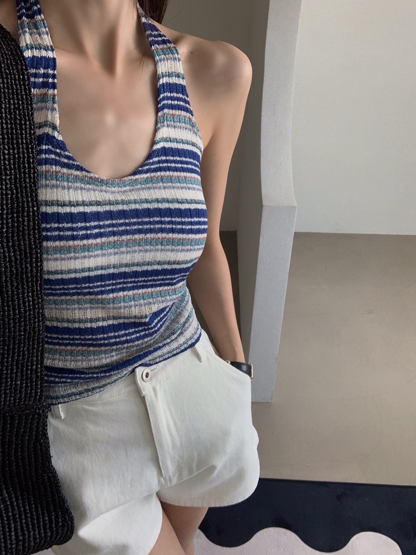 VERANDA韓國代購㊣女士新款職業時尚人氣推薦25春夏吊帶背心VERANDA吊帶/背心