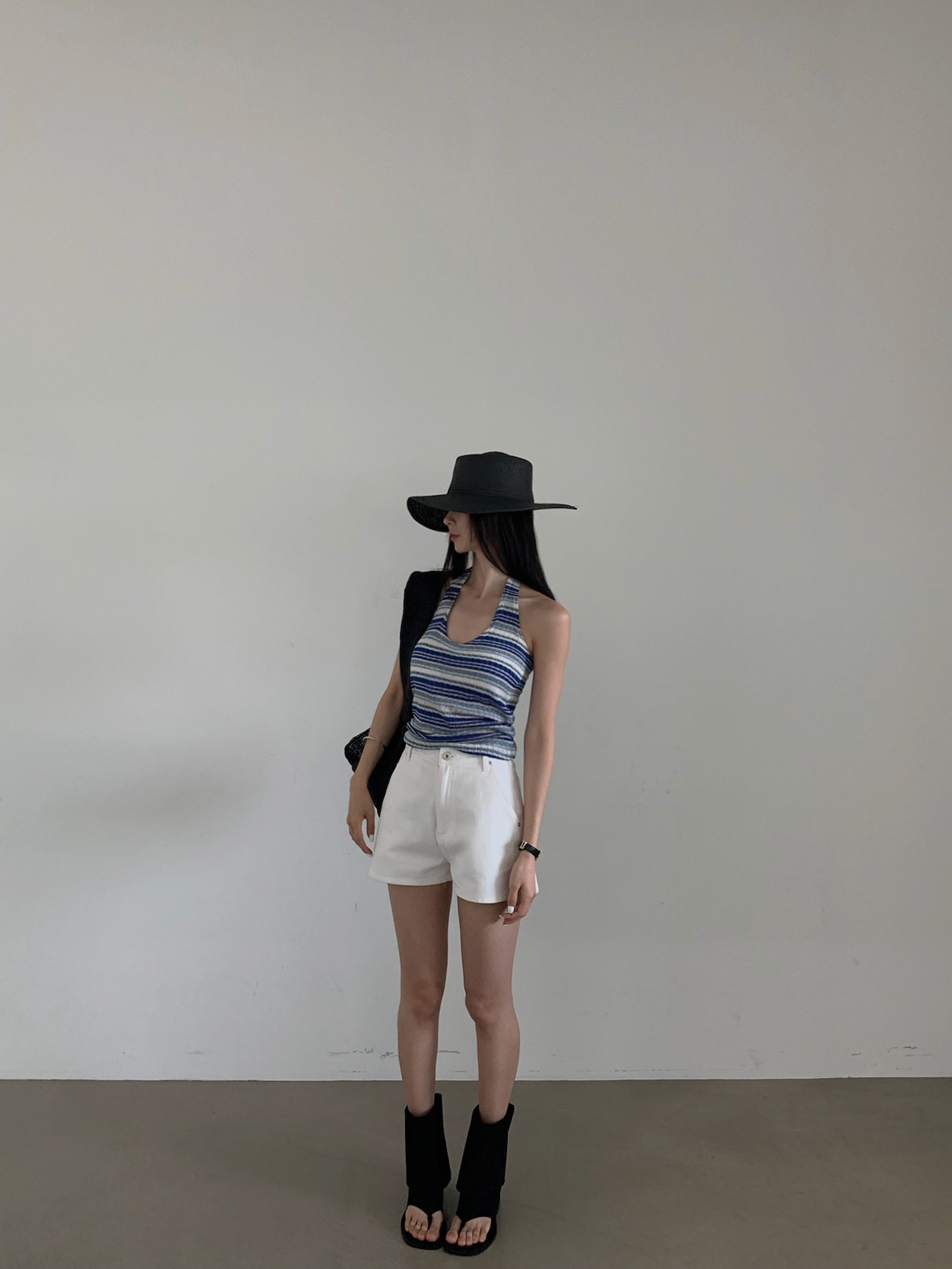 VERANDA韓國代購㊣女士新款職業時尚人氣推薦25春夏吊帶背心VERANDA吊帶/背心