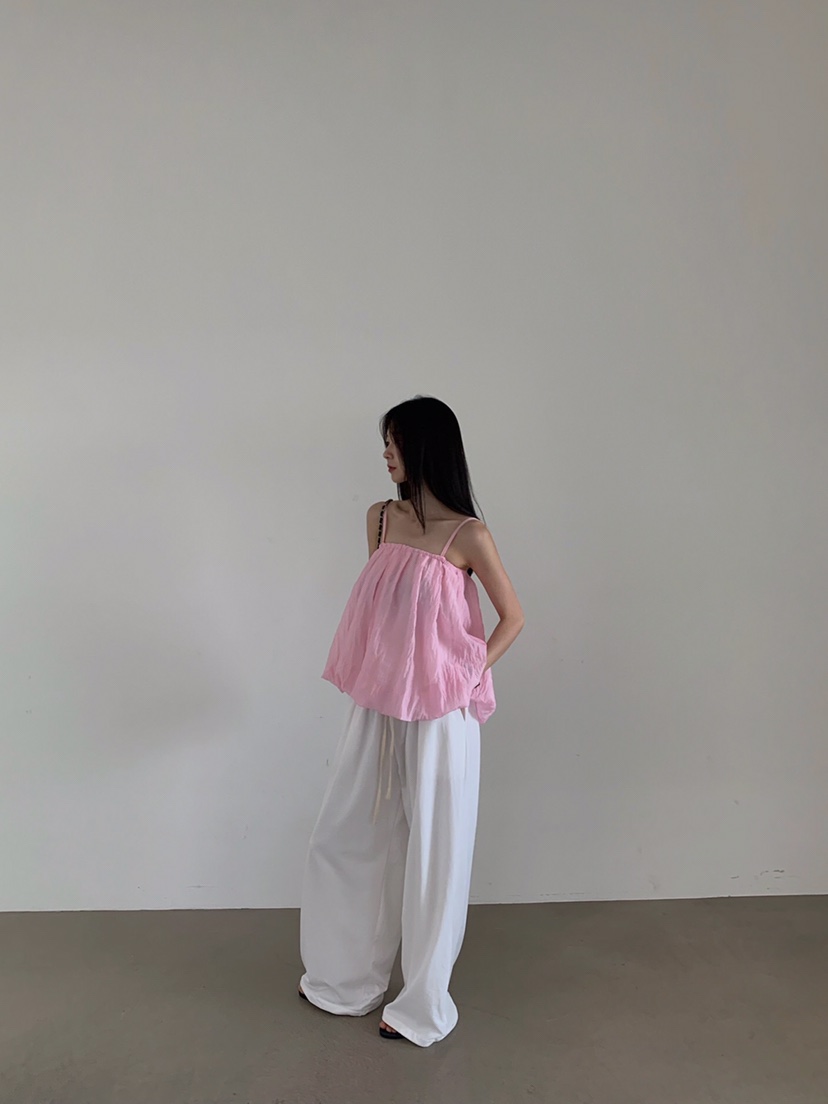 VERANDA東大門㊣代購女士新品熱賣時尚真品人氣25春夏吊帶背心VERANDA吊帶/背心