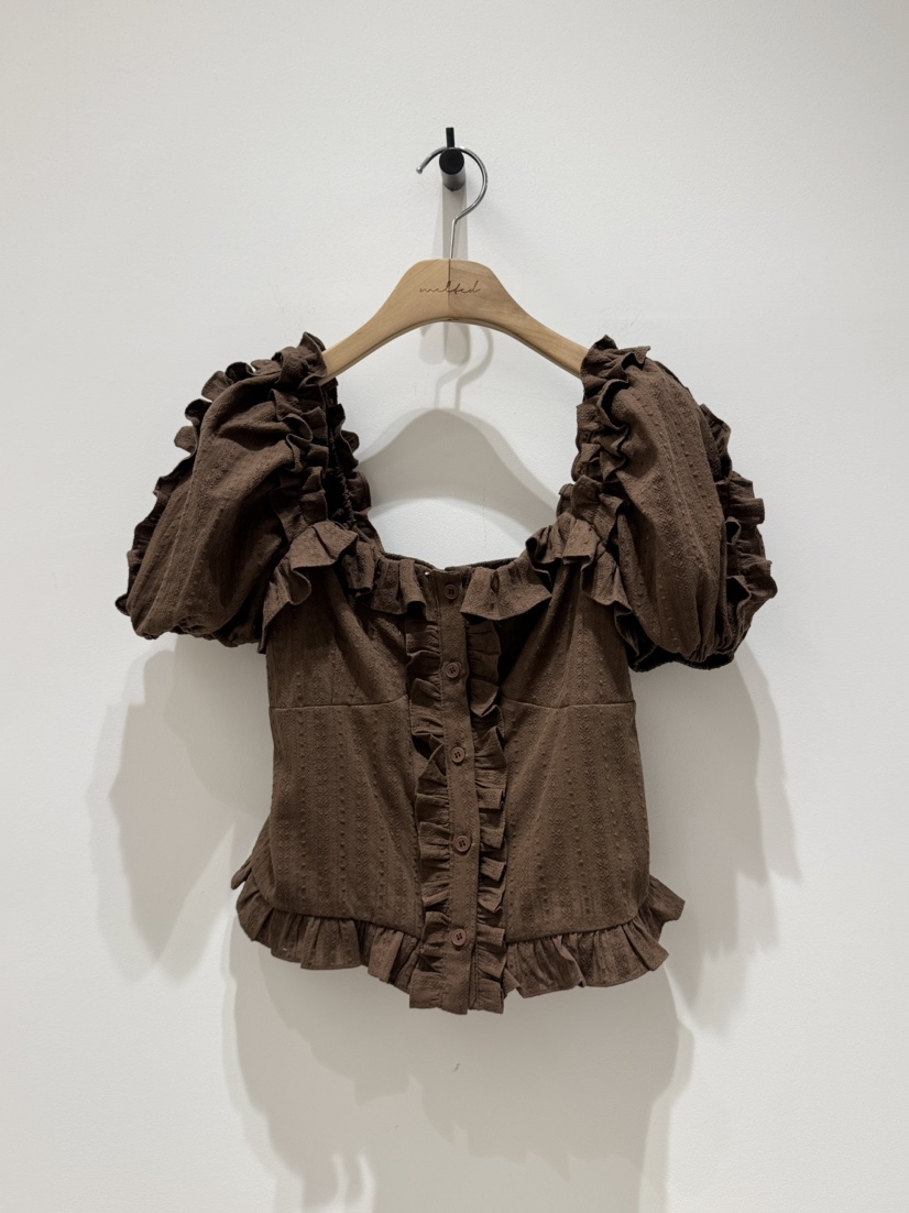 MELTED-P東大門㊣代購女士新品職業休閑真品人氣襯衫蕾絲衫MELTED-P襯衫/蕾絲衫圖色2