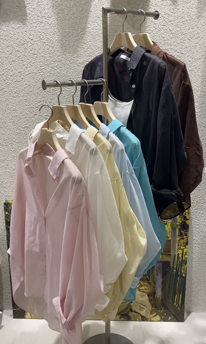 N BROWN韓國代購㊣女士新款熱賣真品人氣休閑25春夏襯衫蕾絲衫N BROWN襯衫/蕾絲衫