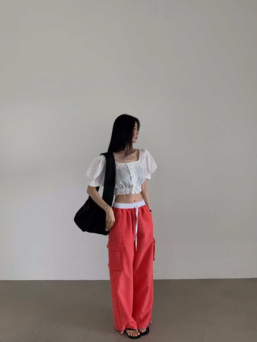 VERANDA東大門㊣代購女士新款職業時尚真品推薦休閑25春夏休閑褲VERANDA休閑褲