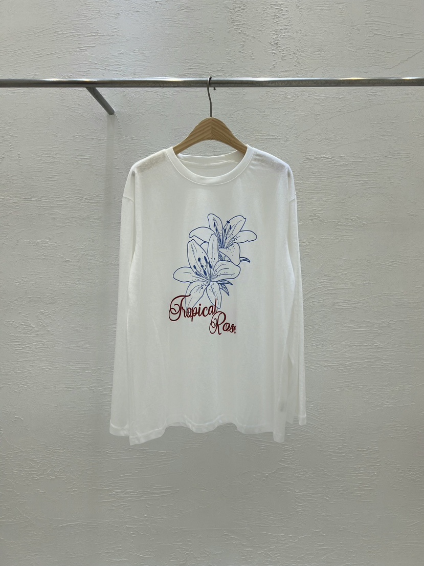 STRAWBERRY韓國代購㊣女士新款人氣時尚真品25春夏推薦長袖T恤STRAWBERRY長袖T恤