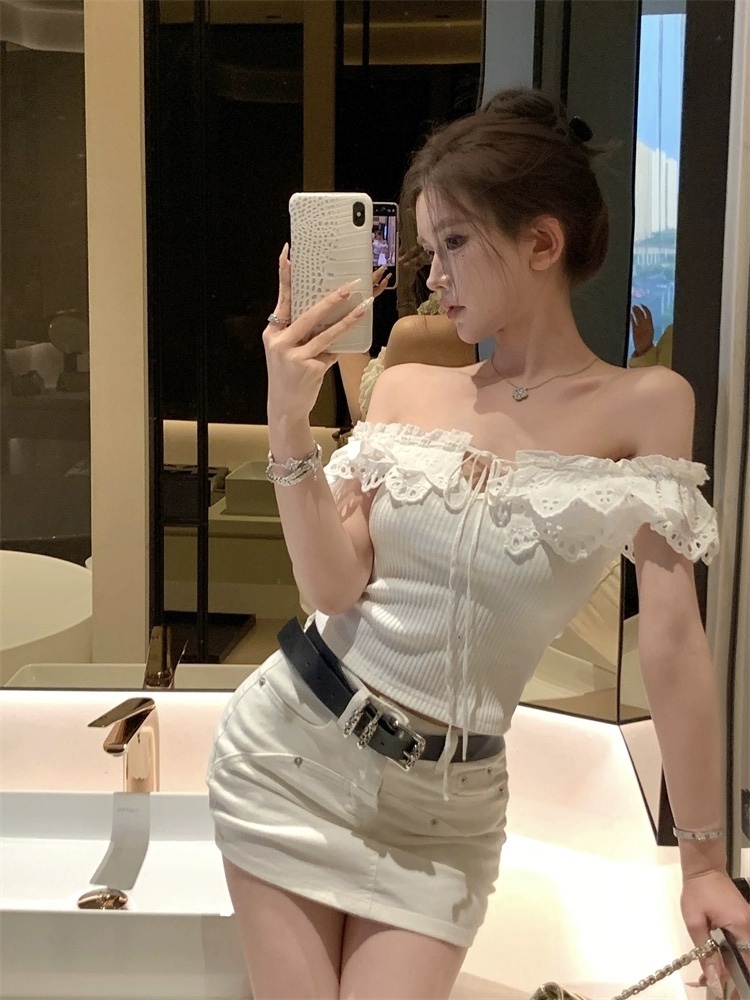 STRAWBERRY韓國直郵㊣女裝新款時尚熱賣推薦真品吊帶背心露肩STRAWBERRY吊帶/背心