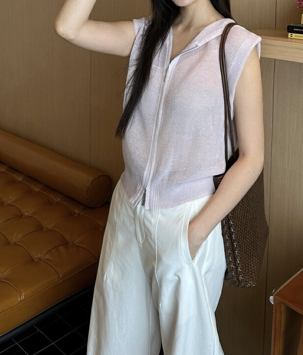 OLA東大門㊣代購女士新品真品職業人氣推薦休閑時尚馬甲連帽衫mellor/OLA馬甲