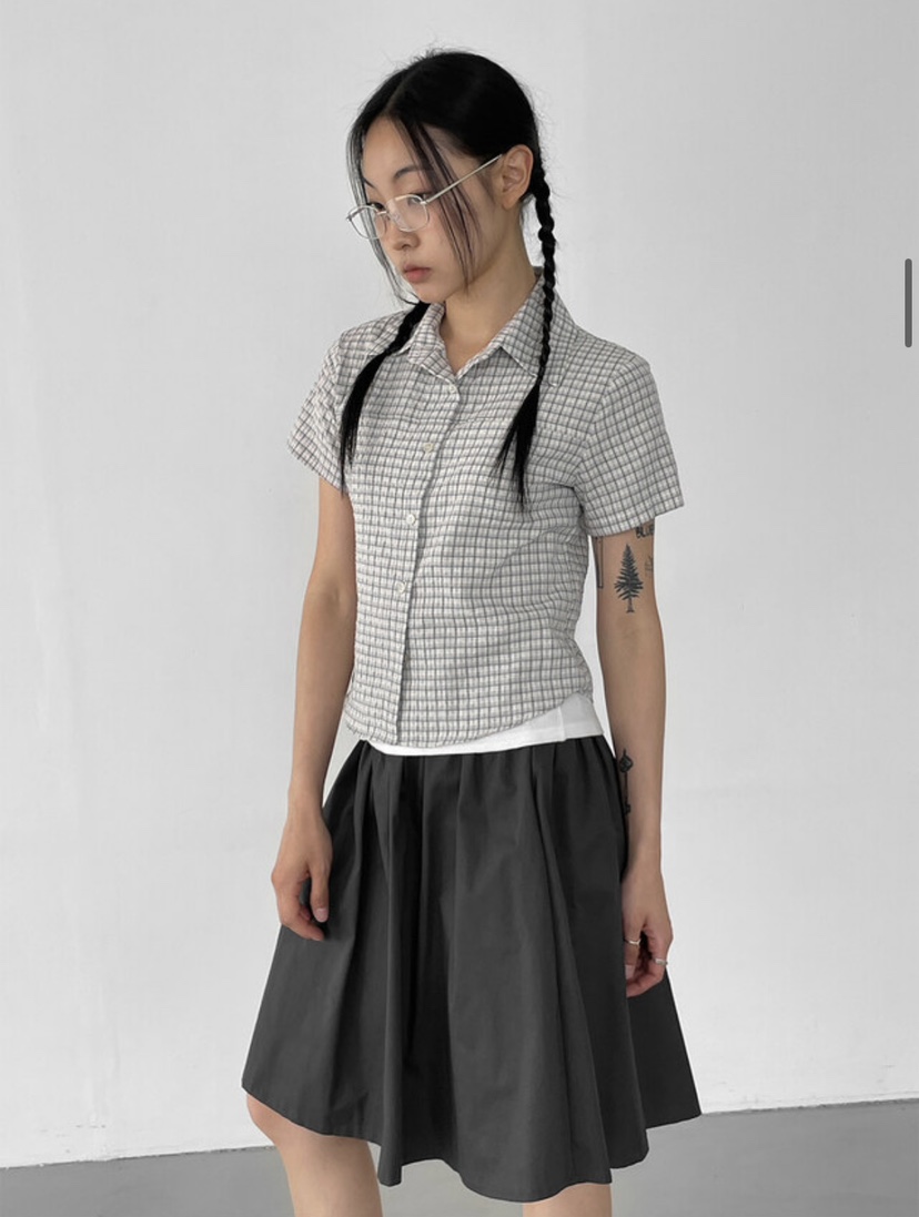EOMPIT韓國直郵㊣女士新品時尚熱賣人氣推薦25春夏襯衫蕾絲衫EOMPIT襯衫/蕾絲衫